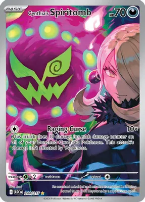 Cynthia's Spiritomb - 244/217 from ME: Ascended Heroes