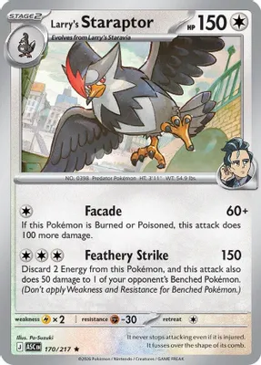 Larry's Staraptor - 170/217 from ME: Ascended Heroes