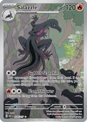 Salazzle - 224/217 from ME: Ascended Heroes