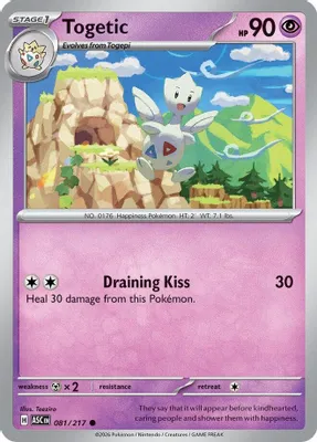 Togetic from ME: Ascended Heroes