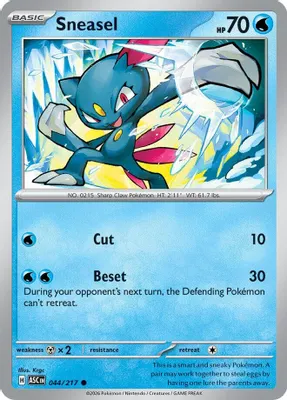 Sneasel from ME: Ascended Heroes