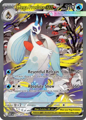 Mega Froslass ex - 275/217 from ME: Ascended Heroes