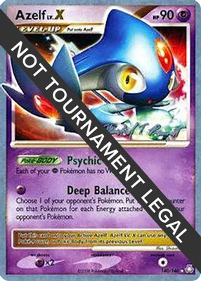 Azelf LV.X - 2010 (Michael Pramawat) from World Championship Decks