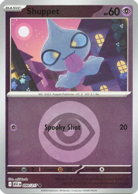 Shuppet (Energy Symbol Pattern) from ME: Ascended Heroes