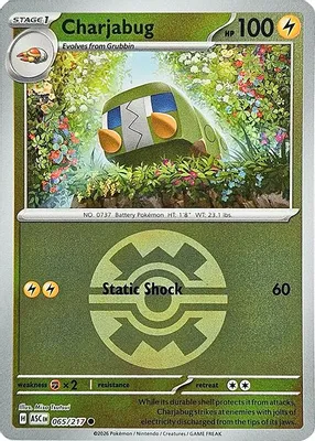 Charjabug (Quick Ball) from ME: Ascended Heroes