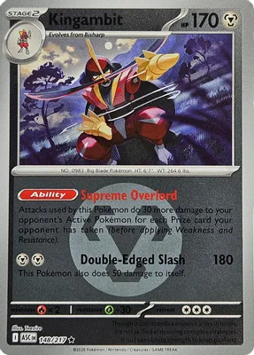 Kingambit (Energy Symbol Pattern) from ME: Ascended Heroes