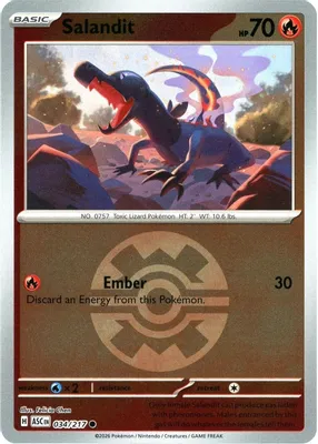 Salandit (Quick Ball) from ME: Ascended Heroes