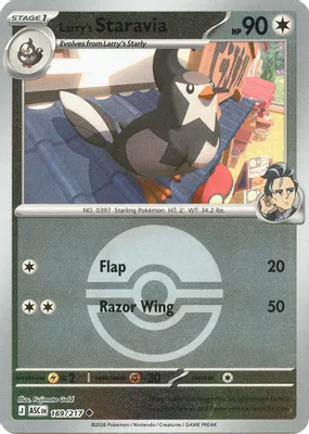 Larry's Staravia (Poke Ball) from ME: Ascended Heroes
