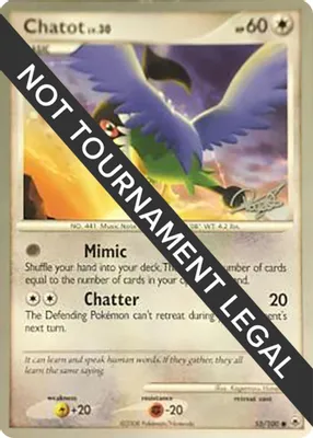 Chatot - 2008 (Paul Atanassov) from World Championship Decks