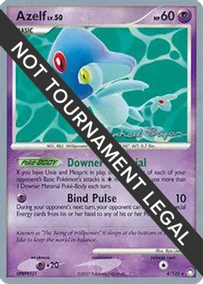 Azelf (4) - 2010 (Mychael Bryan) from World Championship Decks
