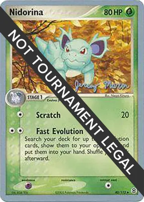 Nidorina - 2005 (Jeremy Maron) from World Championship Decks